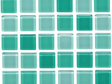 Glass tile sample